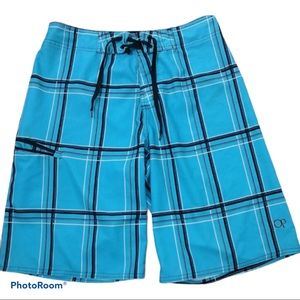 Op Opflex 4 Way Stretch Men's Swim Trunks Sz 30